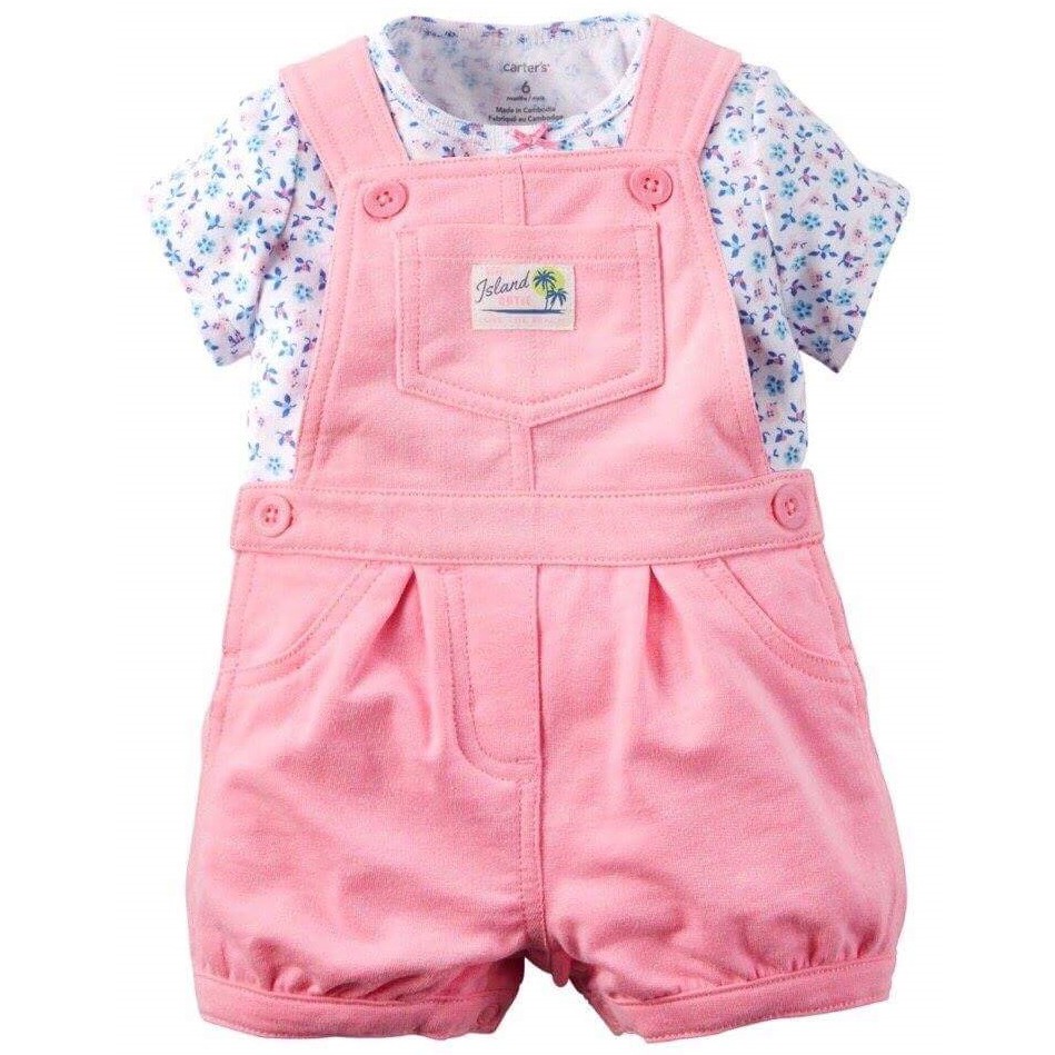 Set yếm bé gái Carter xuất xịn