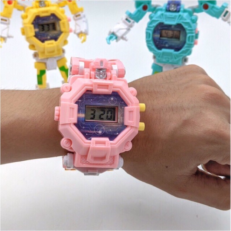 Đồng Hồ Em Bé Đôrêmon /hello kitty /spiderman/chó cứu hộ chiếu hình 3D