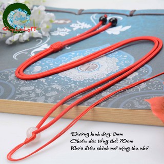 ⚡Nhiều Mẫu⚡ Dây dù phụ kiện trang sức - vòng đeo cổ dây dù - Dây chuyền điều chỉnh nam và nữ bán buôn, bán lẻ