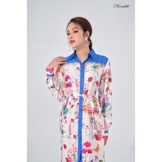 Đầm sơ mi cổ đức 2 màu HeraDG - SDPBA008