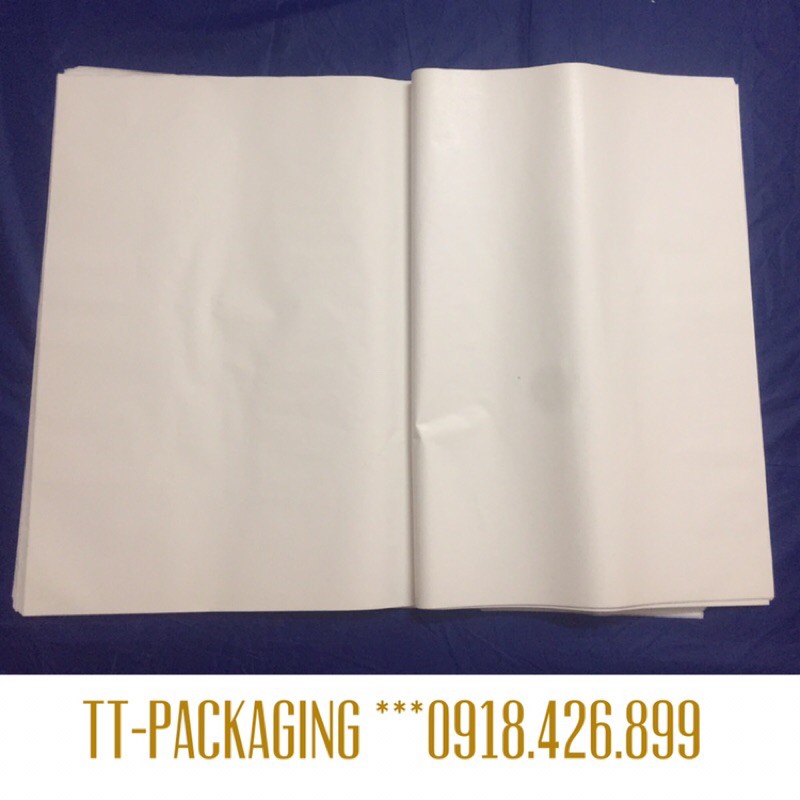 500 Tờ giấy pelure đóng hàng, đóng gói quần áo to, kích thước 40 x 60 cm và 35x75 cm