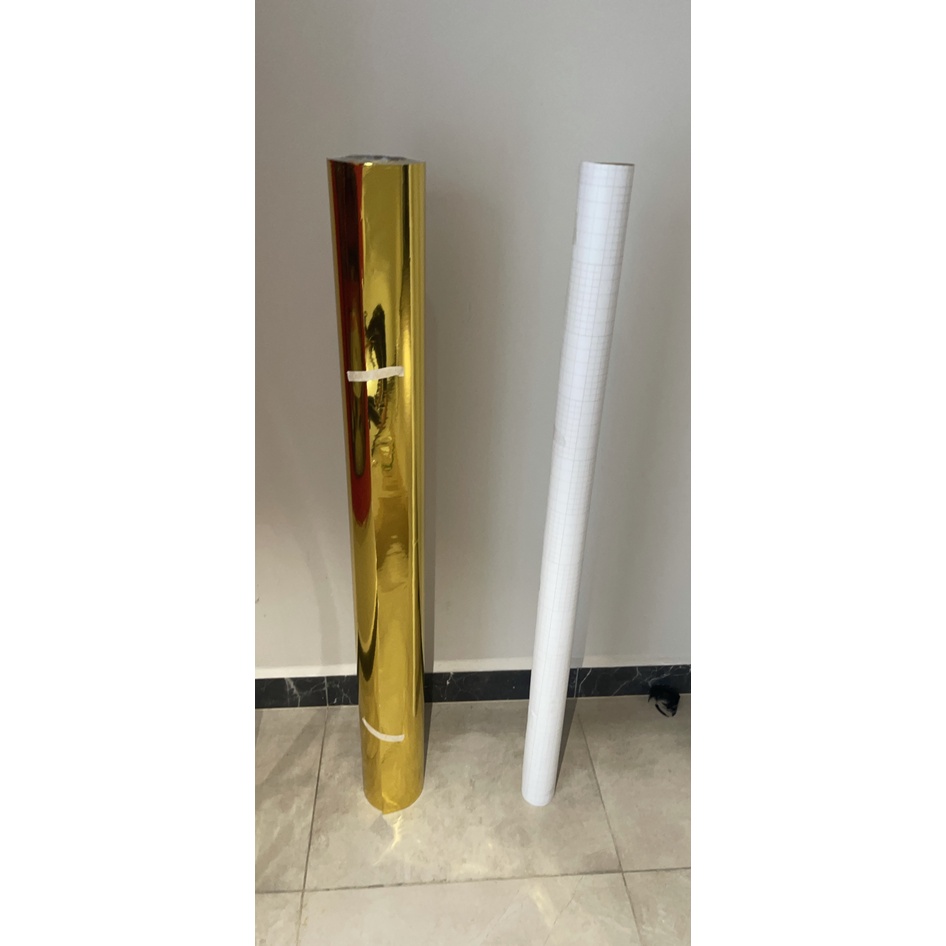 DECAL VÀNG BÓNG GƯƠNG - GOLD MIRROR FILM