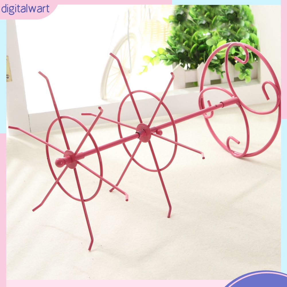 Giá Đỡ Trưng Bày Trang Sức 2 Tầng Dạng Xoay Tiện Lợi