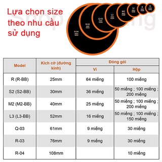 Vỉ vá săm M-2 (25 miếng/vỉ) - Maruni (Nhật Bản)