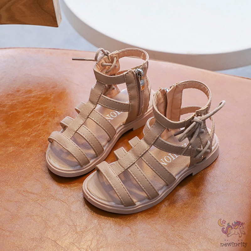 Giày Xăng Đan Đế Mềm Chống Trượt Sành Điệu Dành Cho Bé Gái