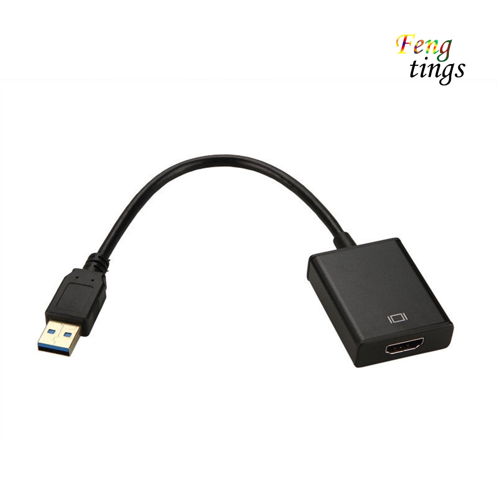 Cáp Chuyển Đổi Âm Thanh / Hình Ảnh Từ USB 3.0 Sang HDMI Cho Windows 7 / 8 / 10 PC 1080P
