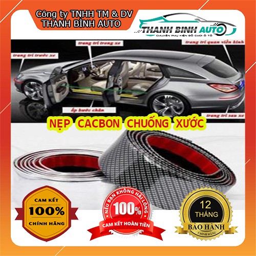 Nẹp Cacbon Chống Xước Chống Va Đập - Nẹp Cacbon Dán Bậc Cửa Loại Cao Cấp