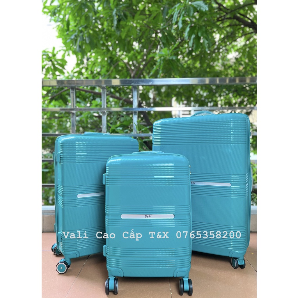 Vali kéo Vali du lịch Nhựa PP Cao Cấp Siêu Bền Chắc size 20/24/28 Bảo hành 5 năm