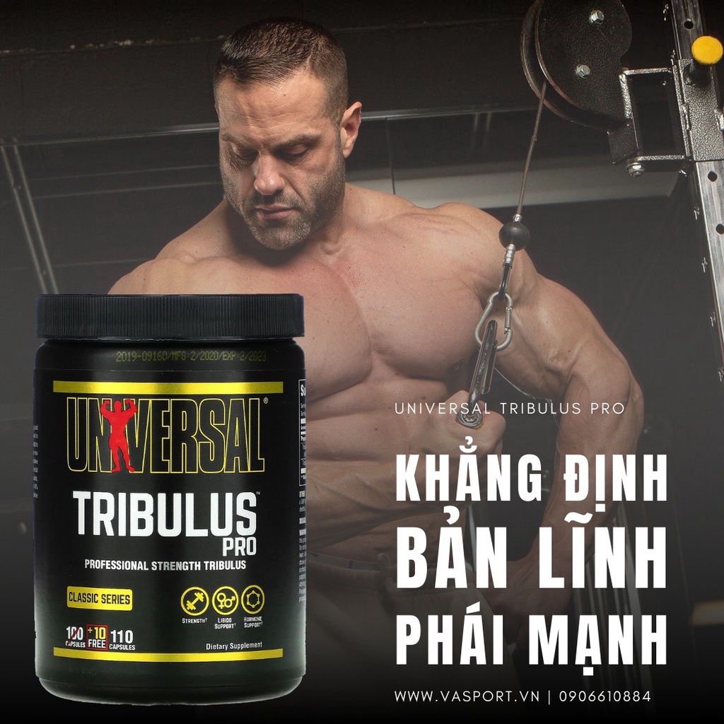 Tribulus Pro 110 servings tăng test cực mạnh