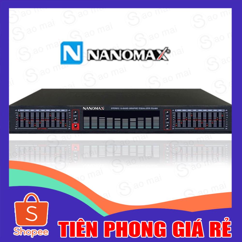 [ GIÁ RẺ ] Đầu lọc xì Equalizer Nanomax EQ-665 Lọc Tiếng Cực Chuẩn