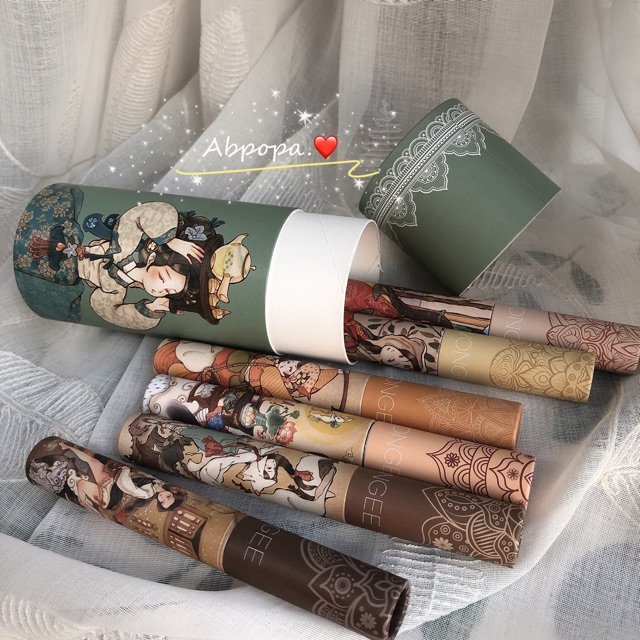 Set 6 Son Kem Lì Lâu Trôi Và Lên Màu Chuẩn Đẹp Von Gee | BigBuy360 - bigbuy360.vn