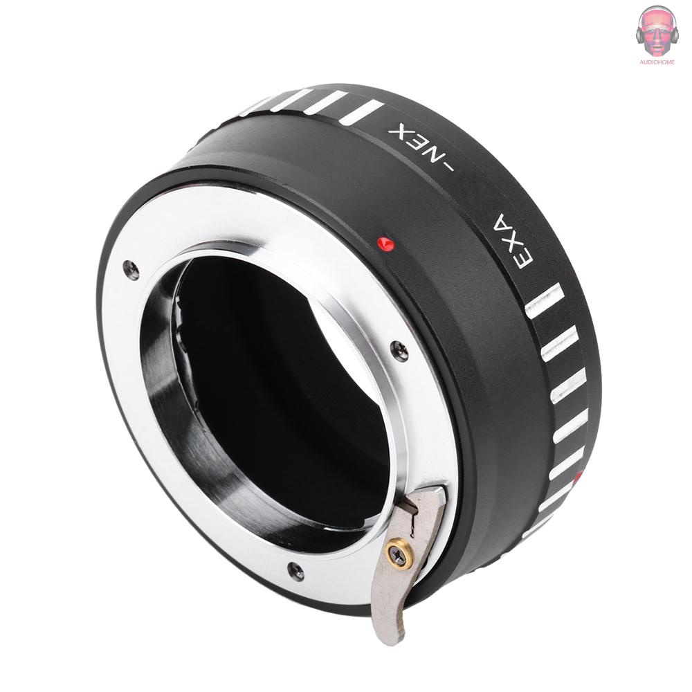 AUDI   EXA-NEX Metal Lens Mount Adapter Ring Manual Focus Compatible with  EXA Mount Lens to  NEX Mount AUDIrrorless Cameras