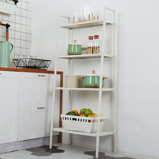 Kệ Đa Năng Hình Thang 4 Tầng - Kệ Sắt Decor Trang Trí Phòng Khách, Phòng Ngủ Chắc Chắn Hàng Nhập Khẩu