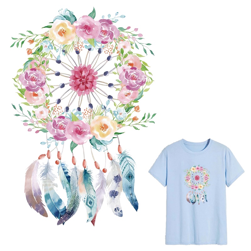 Miếng Dán Ủi Quần Áo Hình Dream-Catcher Diy