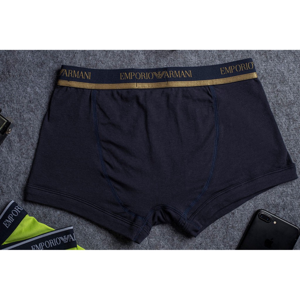 Quần lót nam boxer Emporio Armani CR7  - ảnh thật - ĐEN
