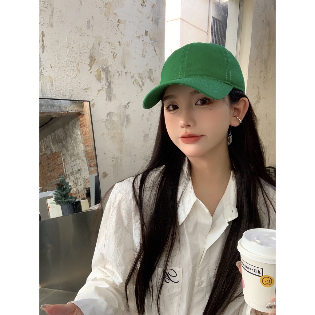 Mũ lưỡi chai nam nữ nón kết đội đầu unisex trơn nhiều màu thời trang ulzzang LK242