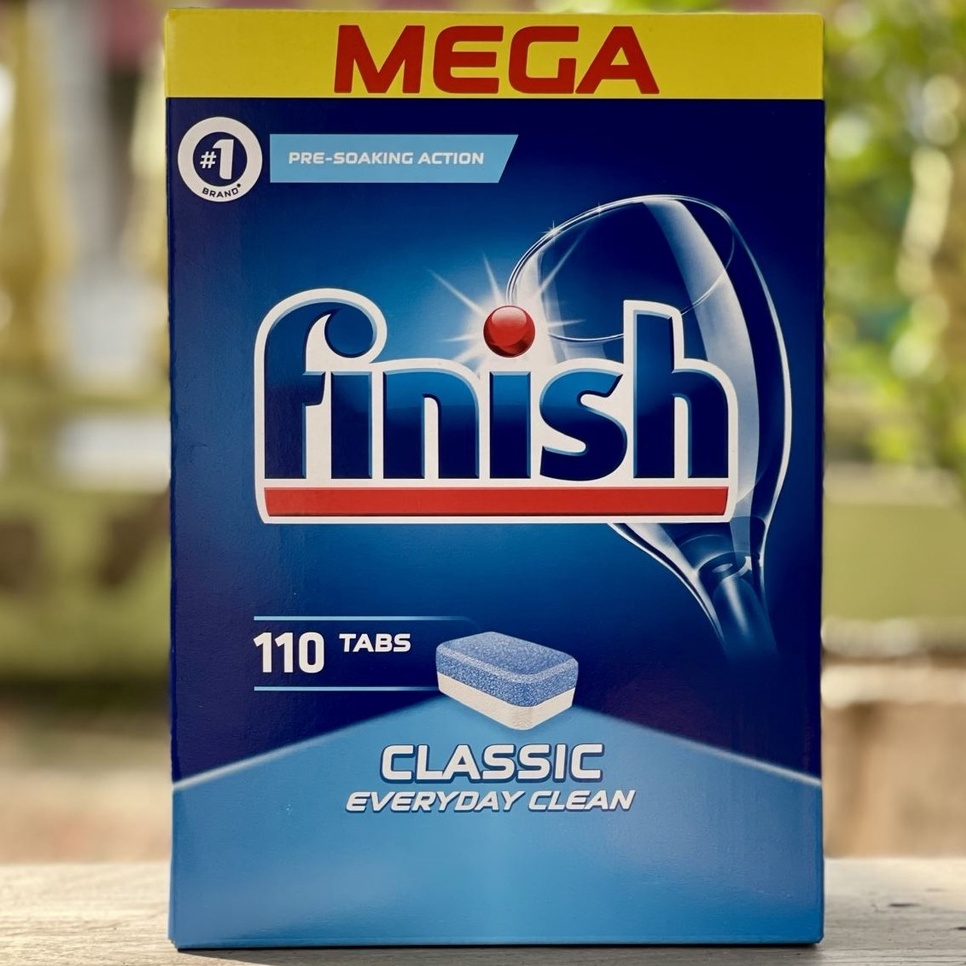 Viên rửa chén Finish Classic - hương Chanh