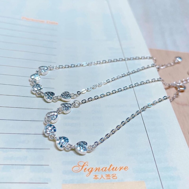 LẮC TAY TIM PHAY CỰC XINH CHO BẠN NỮ- TRANG SỨC BẠC CAO CẤP