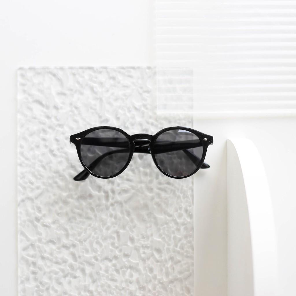 Kính râm nam nữ Lilyeyewear mắt tròn thời trang chống UV400 thiết kế độc đáo R0007 | BigBuy360 - bigbuy360.vn