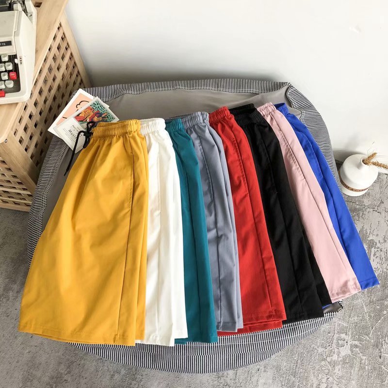 Quần short ống rộng thoải mái thời trang hè cho nam