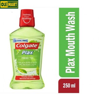 Nước súc miệng colgate plax trà xanh mát lạnh 250ml