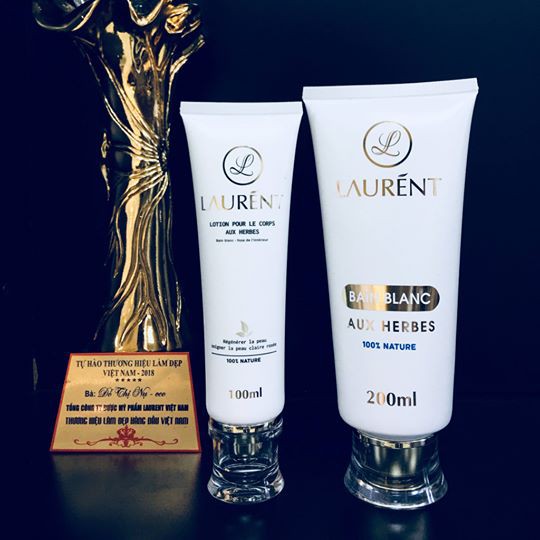 Combo Sữa Tắm Trắng Laurent
