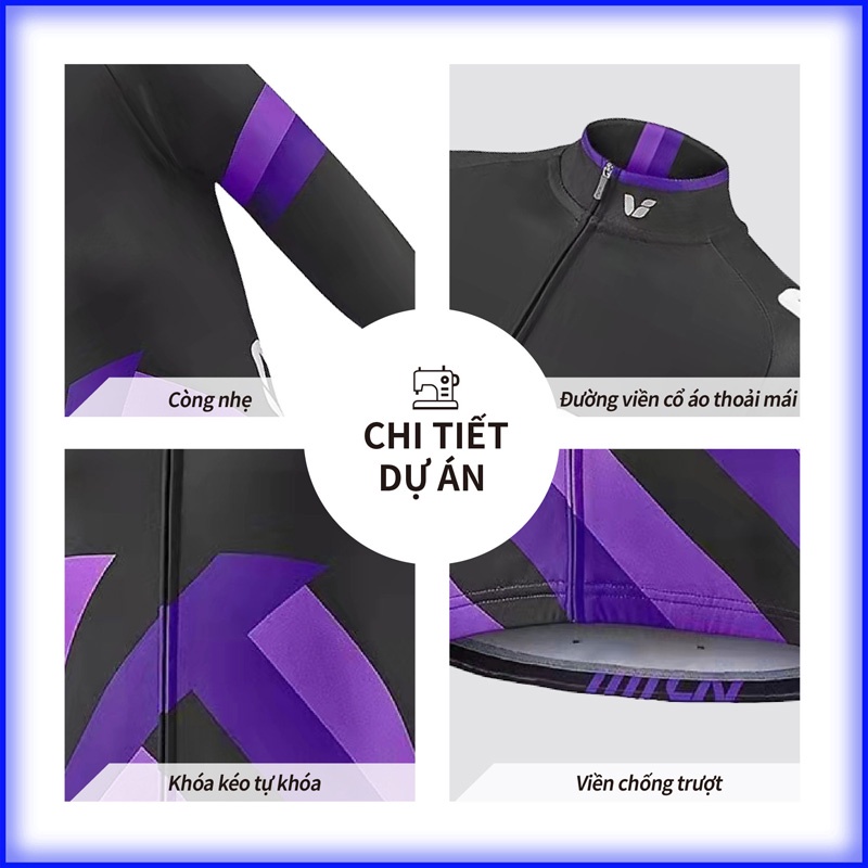 Liv Áo / Quần Đạp Xe Dài Tay Chất Lượng Cao Của Phụ Nữ