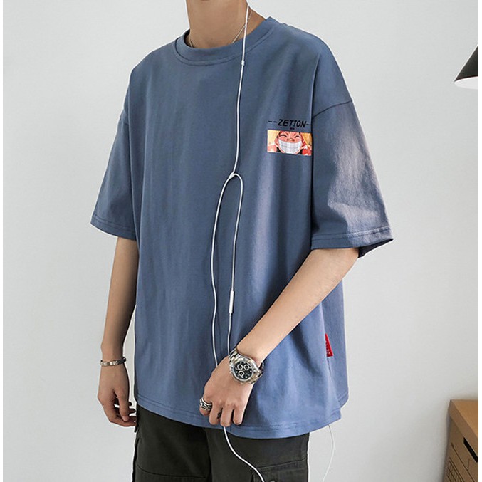 Áo thun tay lỡ form rộng - phông nam nữ cotton oversize - T shirt luffy mới a - 2N Unisex | BigBuy360 - bigbuy360.vn