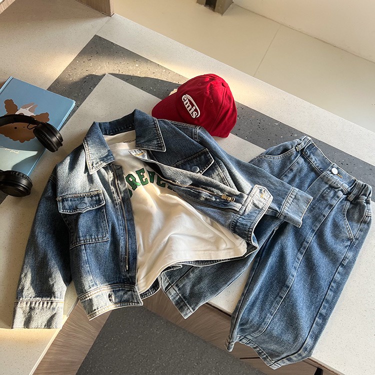 Quần jean dài ống côn thời trang cho bé Q878 [FORM LỚN HƠN 1 SIZE ]