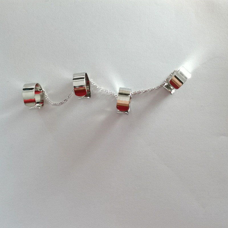 Nhẫn Dạng Hở Thiết Kế Cá Tính Độc Đáo Phong Cách Punk