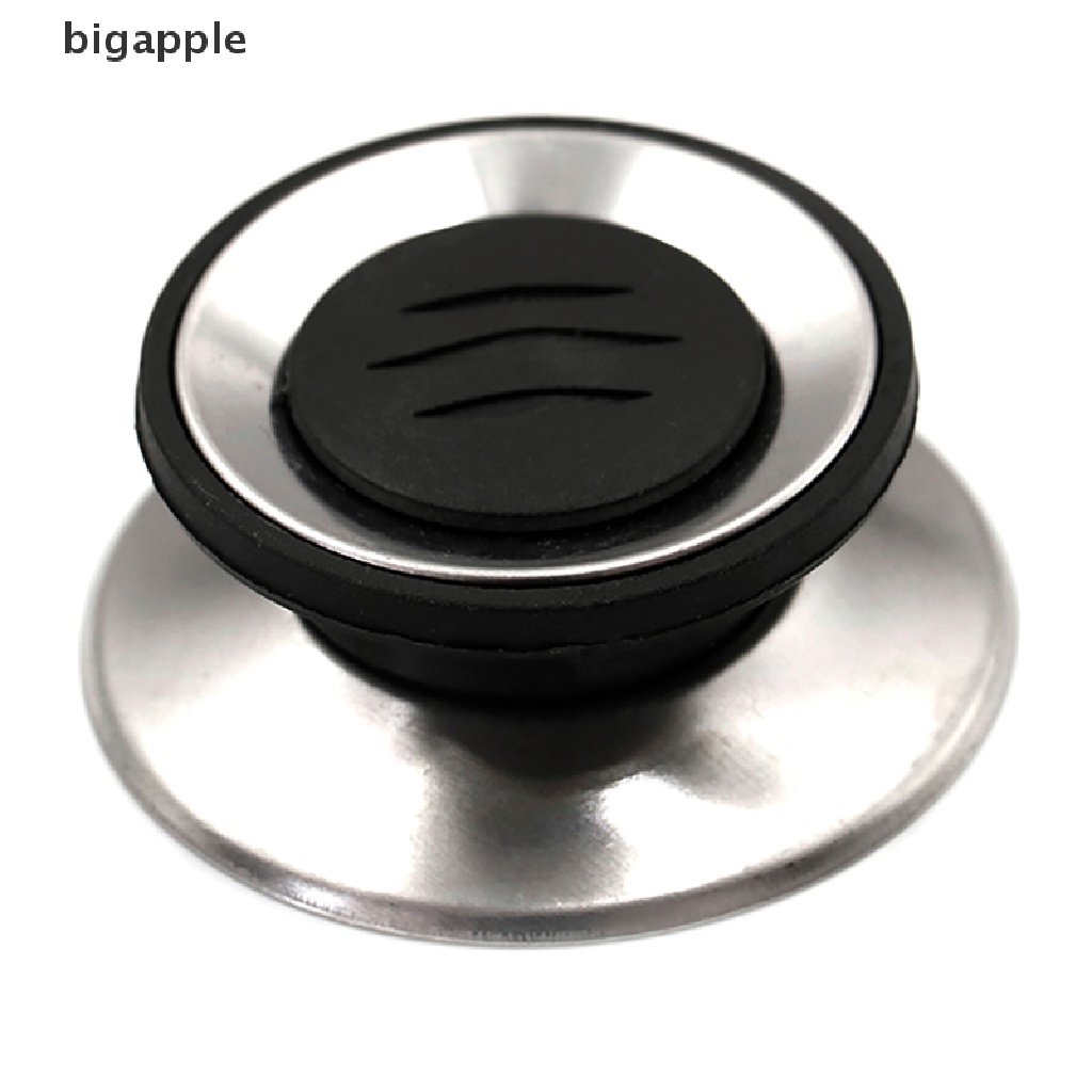 Bộ 6 Núm Vặn Thay Thế Cho Nắp Nồi Chảo Chống Bỏng Màu Đen Tiện Dụng