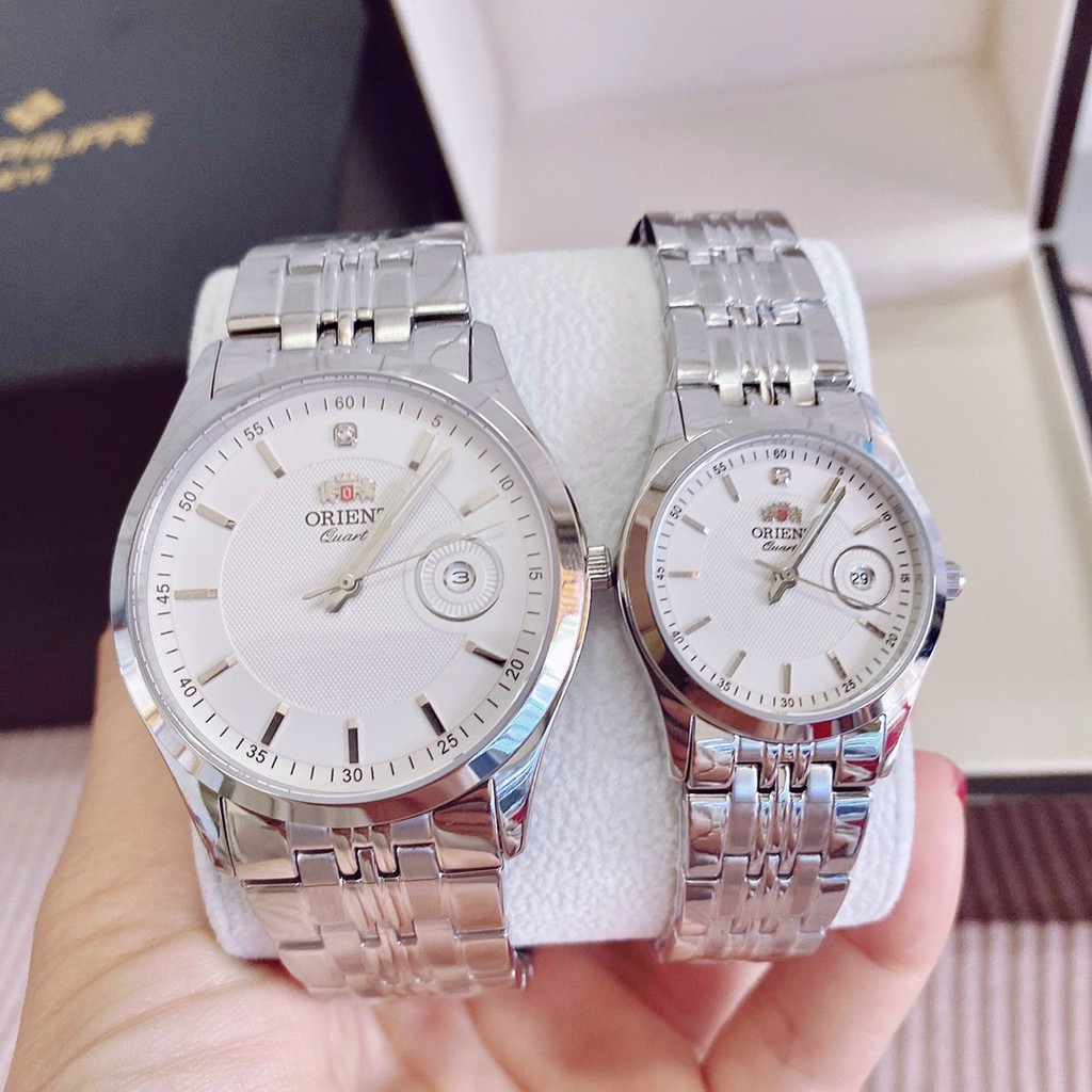 Đồng Hồ Nam Nữ Orient OR005 , Kính Sapphire, Size 40mm/30mm( giá 1 chiếc)