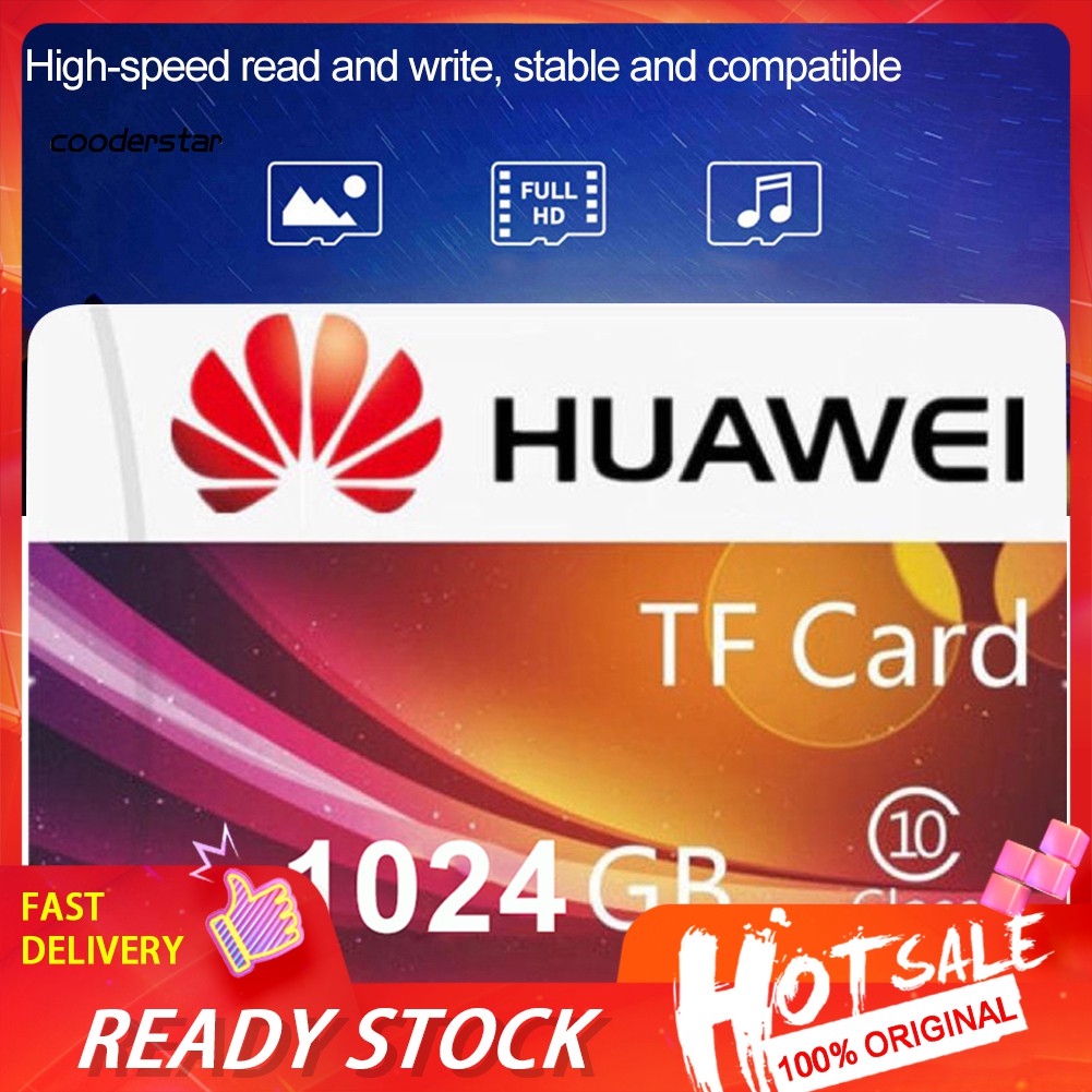 Thẻ Nhớ Điện Thoại Tốc Độ Cao Hua Wei 512g / 1t C10