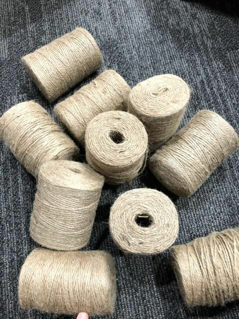 Dây thừng cuộn 100m / size 2mm hanmade - dây thừng trang trí - dây đay - sợi cói - cuộn dây thừng