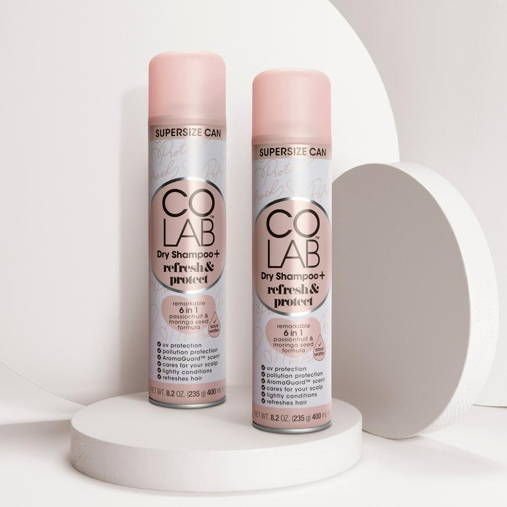 Dầu Gội Khô Colab Dry Shampoo hương Refresh &amp; Protect 200ml