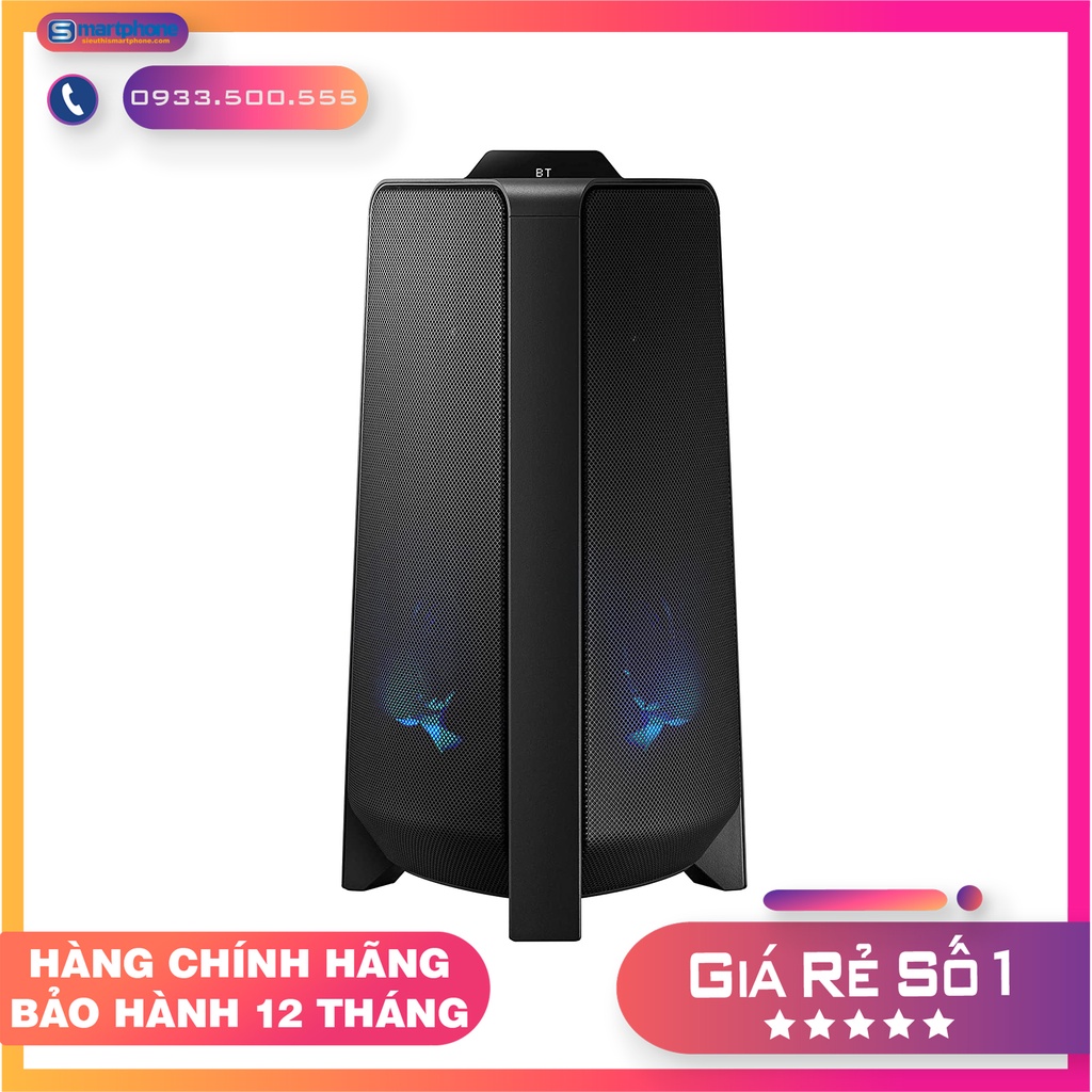 Loa tháp Samsung MX-T40/XV công suất 300w trang bị đèn LED DJ - Hàng Fullbox chính hãng bảo hành 12 tháng trọn gói