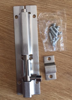Chốt cửa inox 100mm Ivan