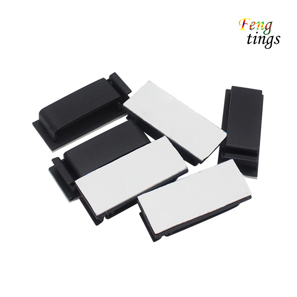 Set 10 Kẹp Cố Định Dây Cáp FC-30 Dán Bàn Tiện Dụng