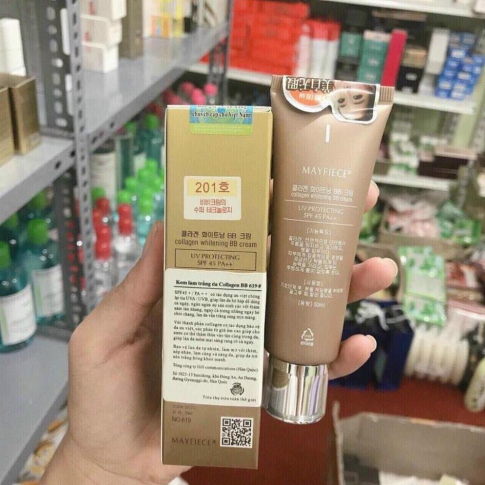 Kem nền BB Cream collagen Mayfiece 50ml