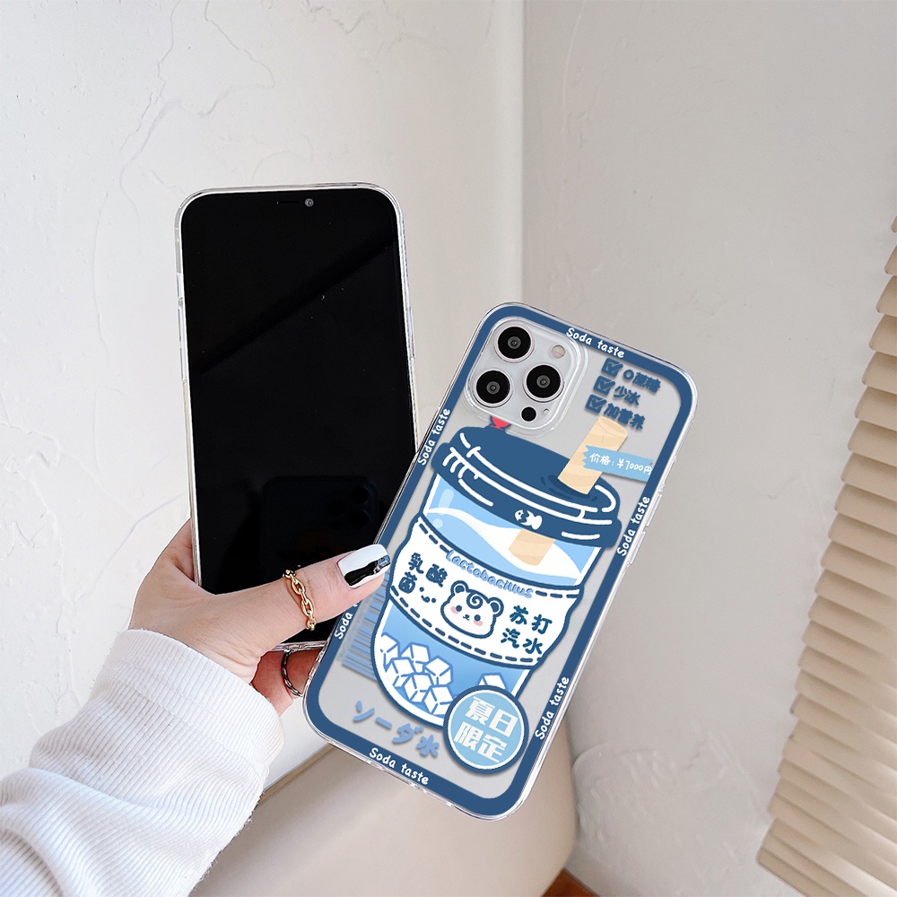 Ốp Điện Thoại Tpu Mềm Chống Sốc In Hình Gấu Cho iPhone 11 12 13 pro max XS X XR XSMax 7 8 6 6s plus 5 4 SE 2020