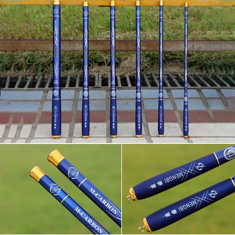 Cần Câu Tay Bằng Sợi Carbon Cần Câu đài Telescopic Fishing Rod 1.8-6.3m