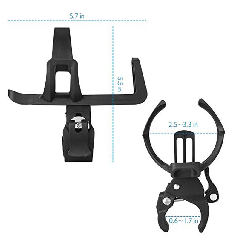 Giá đỡ bình nước xoay 360 độ gắn xe đạp/xe máy/xe đạp mtb