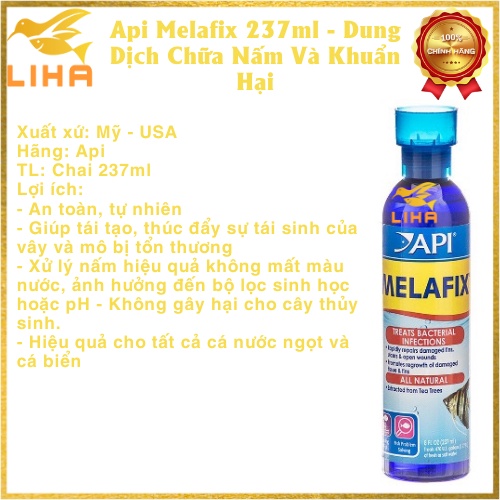 Api Melafix - Dung Dịch Kháng Khuẩn Cao Cấp Cho Cá Cảnh