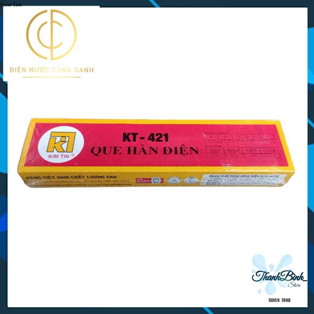 QUE HÀN KIM TÍN 2.5 Li- 3.2 Li- 4li QUE HÀN SẮT