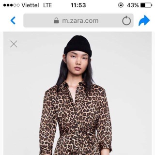 Đầm beo zara