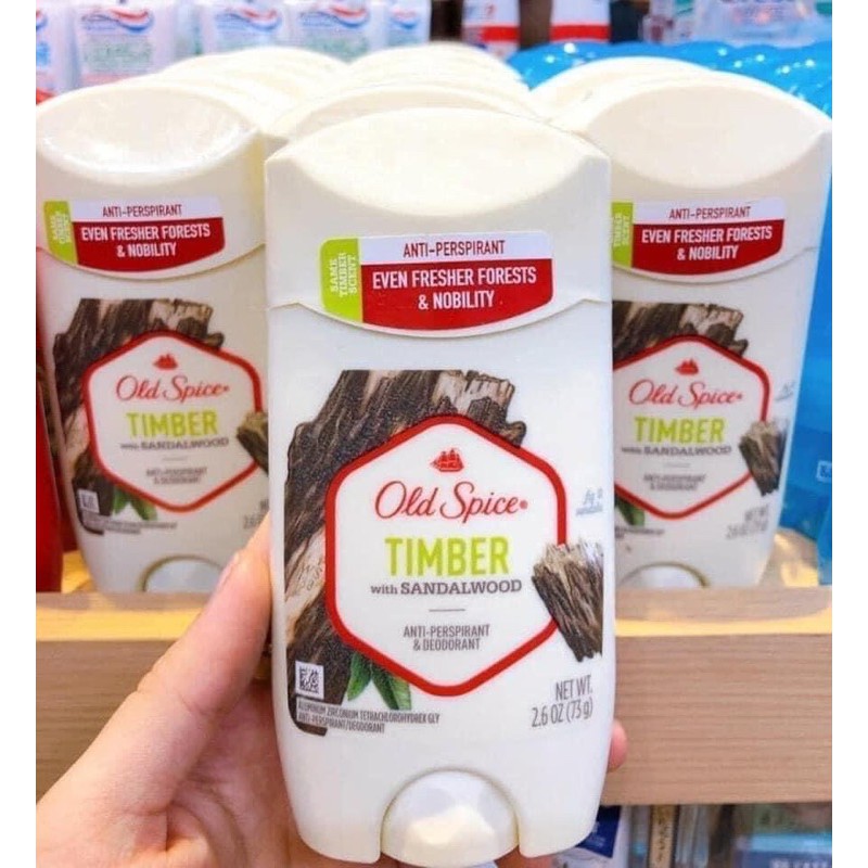 Lăn khử mùi Old Spice – Timber l✨(73g)