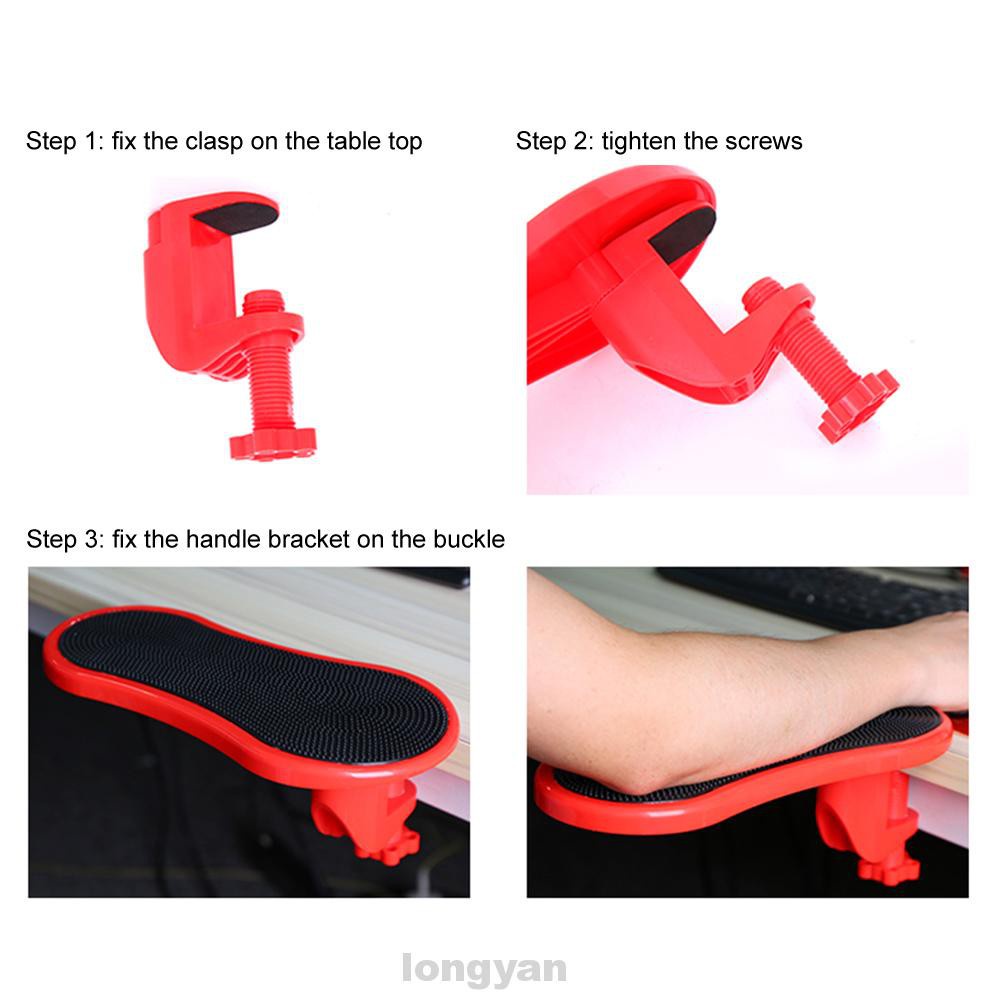 Adjustable Ergonomic Wrist Mouse Pad Anti Fatigue Arm Support Computer Office Hand Bracket