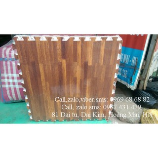 Thảm xốp Vân gỗ Âu Lạc 60x60