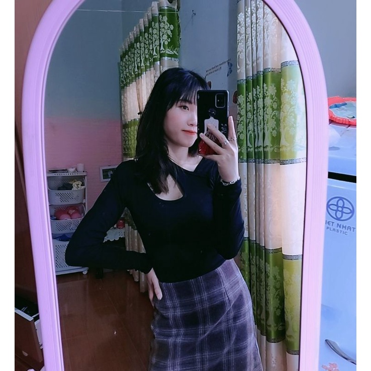 Áo kiểu hở vai trần