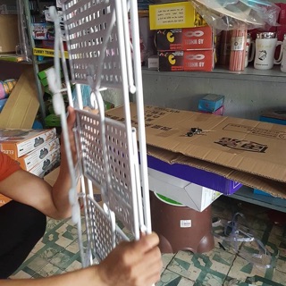 Kệ sắt để đồ loại to 4 tầng
